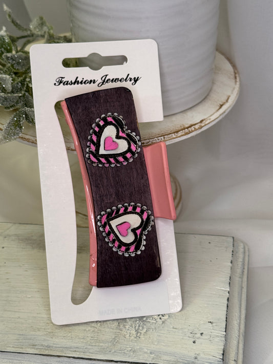 New Edge Valentine Hair Clip