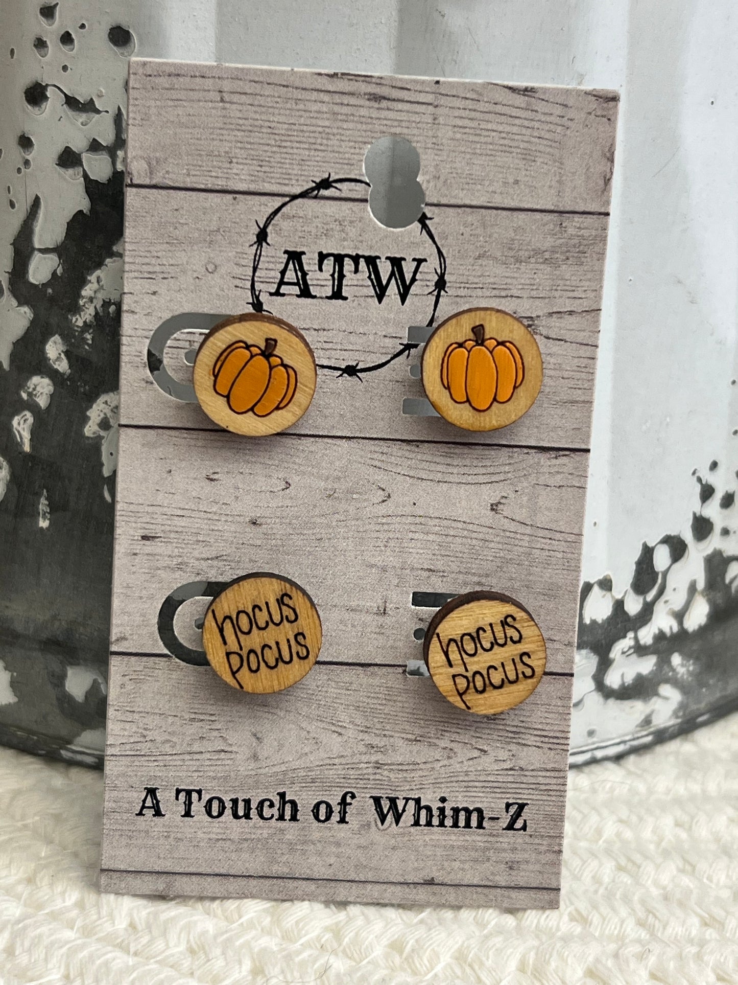 Twin Pack Halloween Studs