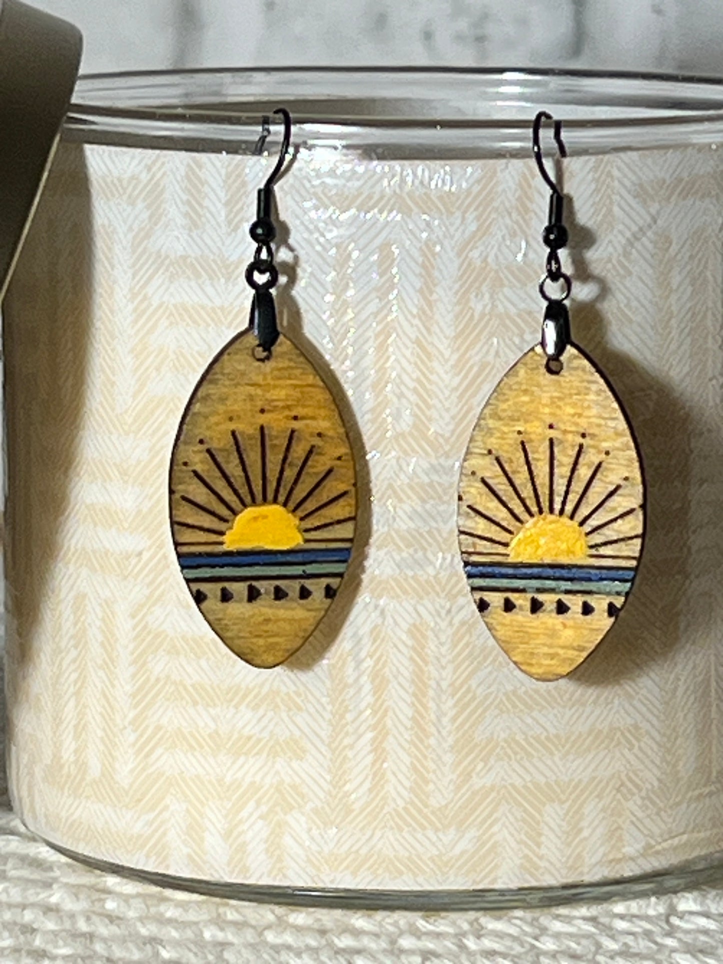 Sunrise Sunset Dangle Earrings