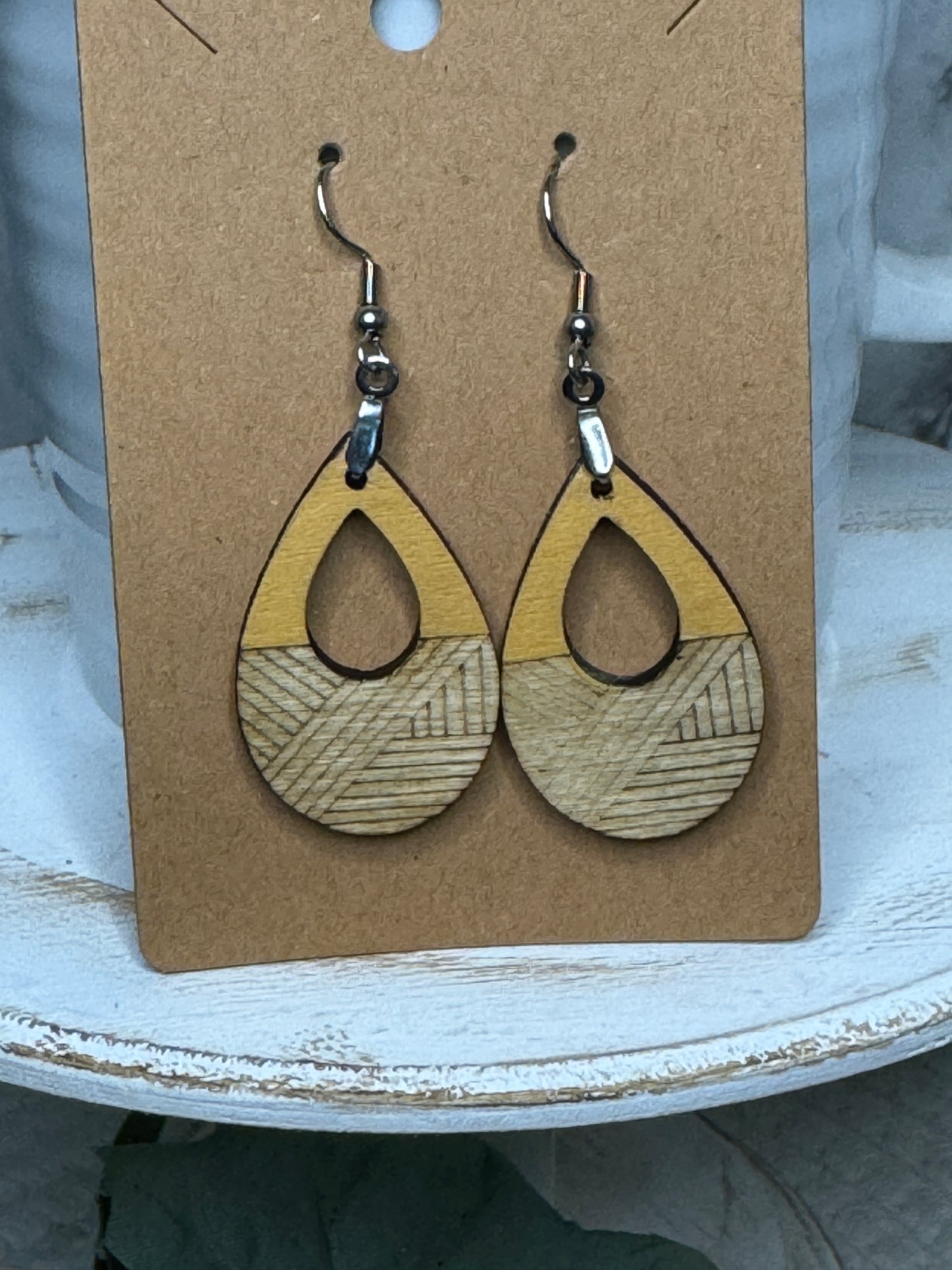 Cut Out Teardrop Boho Dangle Earring