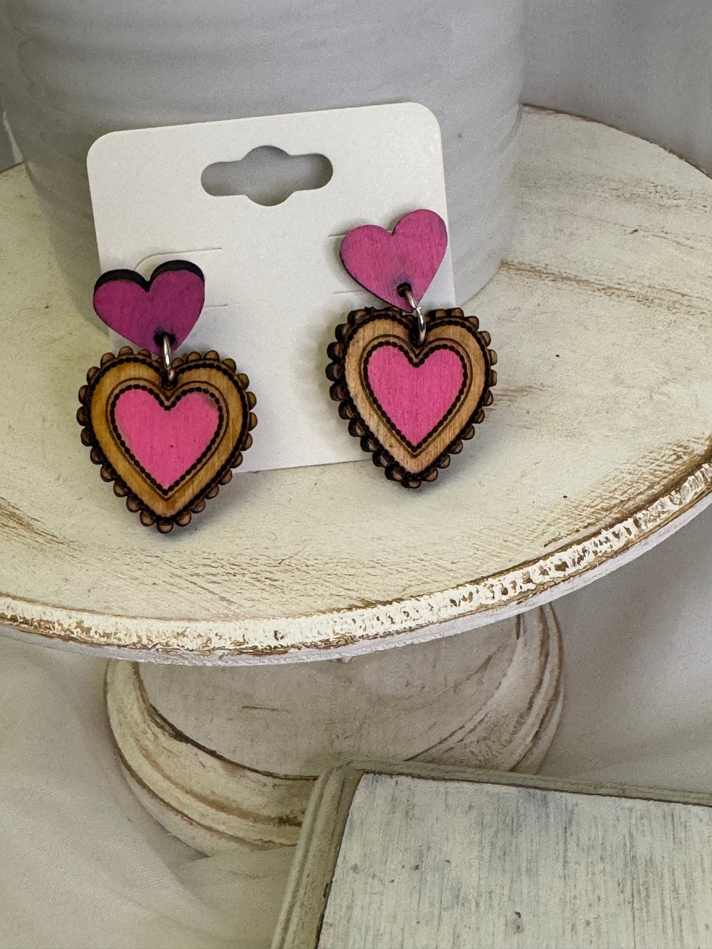 Classic Sweetheart Hybrid Earrings