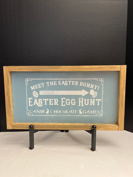 Easter Egg Hunt Sign