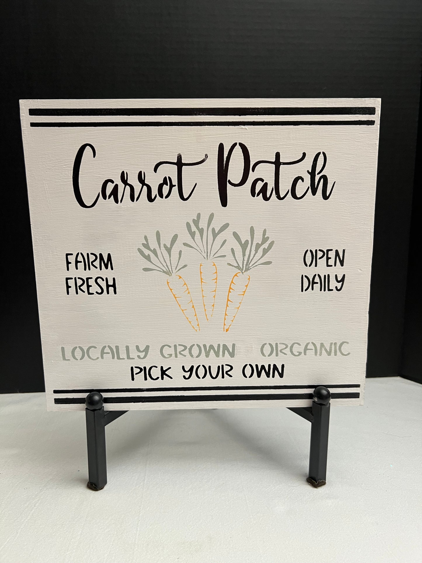 Carrot Patch Easter Sign