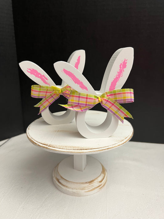 Solid Wood Easter Napkin Ring (Pair)