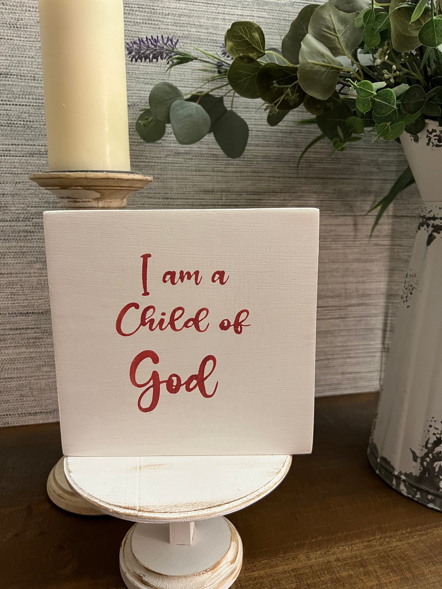 I am a Child of God Easter Sign